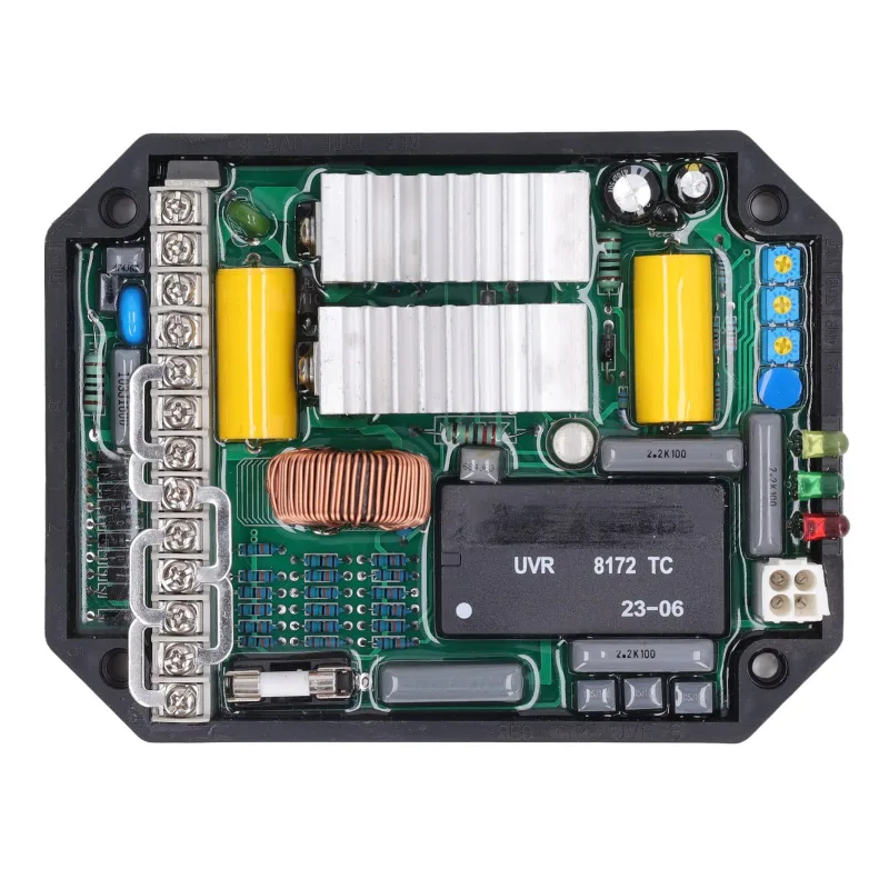 Regulador de voltaje automático abs resistente al desgaste placa reguladora de voltaje avr para generador 80‑270 v