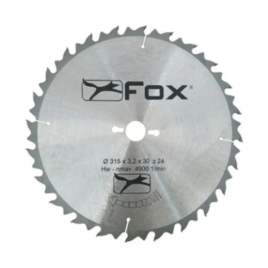 Hoja para madera ø 315x30 mm 24 dientes femi para ingletadora ts36-531 - 8025191302735