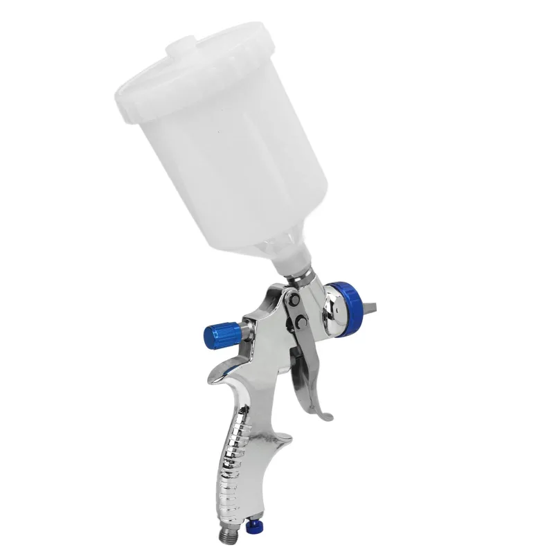 Pistola pulverizadora de baja presión profesional con atomización ajustable y resistente a la corrosión para pintura a base de agua