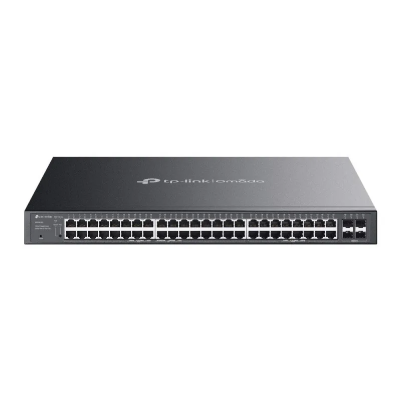 Hub switch puertos 48 tp-link tpl sg2452lp | gigabit ethernet (10/100/1000), negro