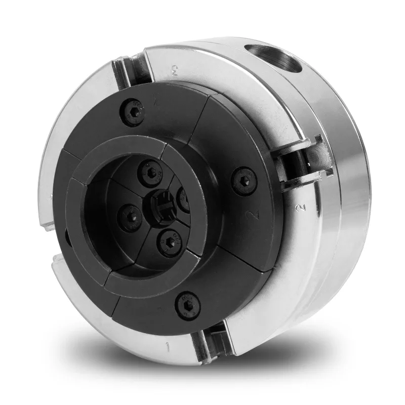 Eberth mandril de cuatro mordazas de 100 mm, mandril de 4 mordazas con centrado automático, rosca de conexión 1-8tpi