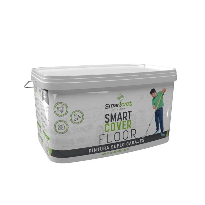 Pintura suelo garaje smartcover floor blanco 4,5l