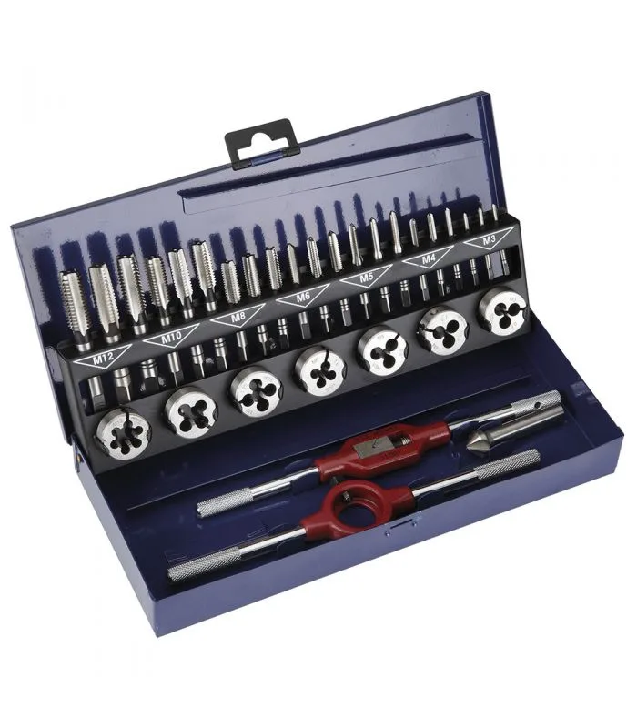 Juego 31 piezas machos+cojinetes hss alyco ref.121350