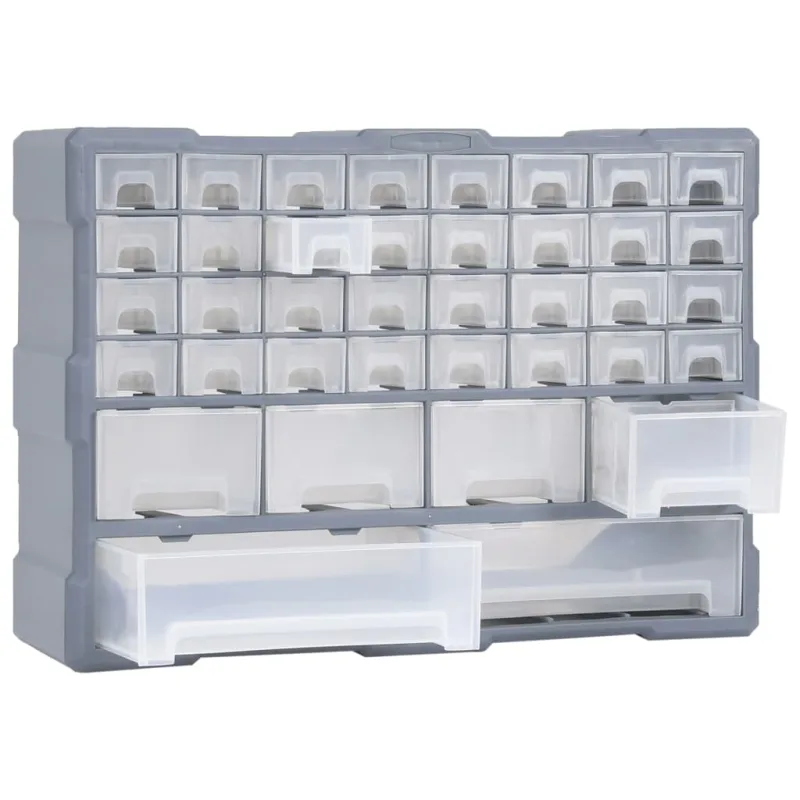 Organizador multicajones con 38 cajones 52x16x37,5 cm - comfortxl