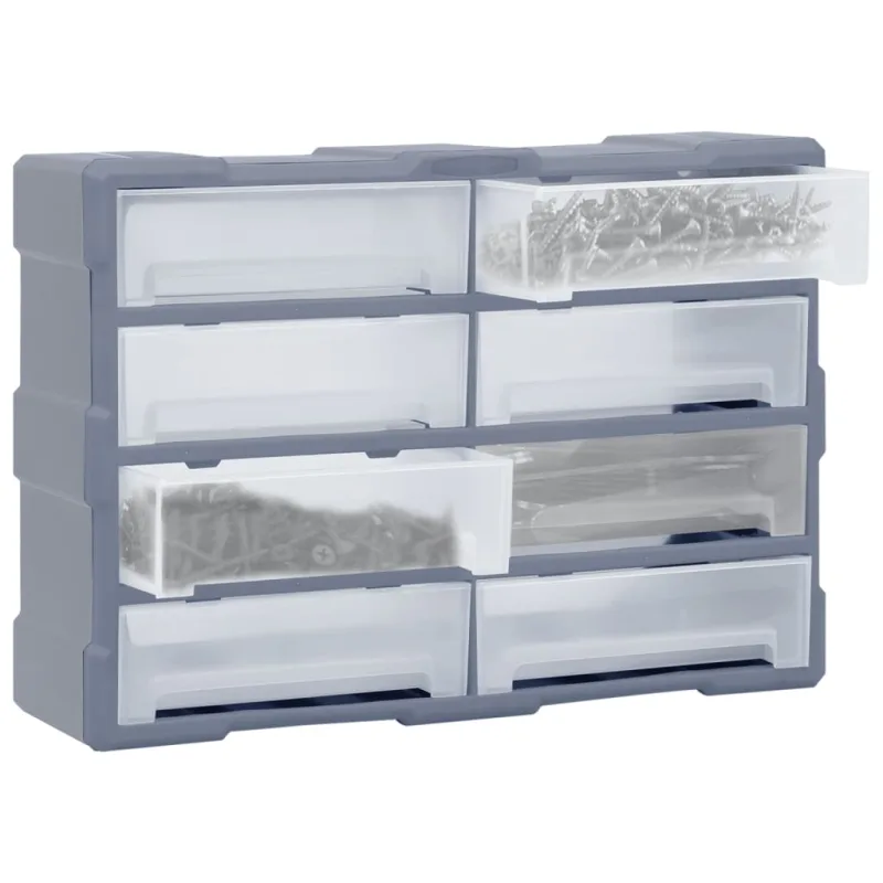 Organizador multicajones con 8 cajones grandes 52x16x37 cm - comfortxl