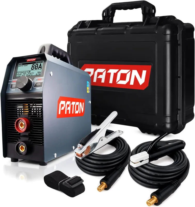 Paton mma pro-160 kit 3 en 1 – soldadora mma/tig con función pulse – salida 160a – entrada 230v