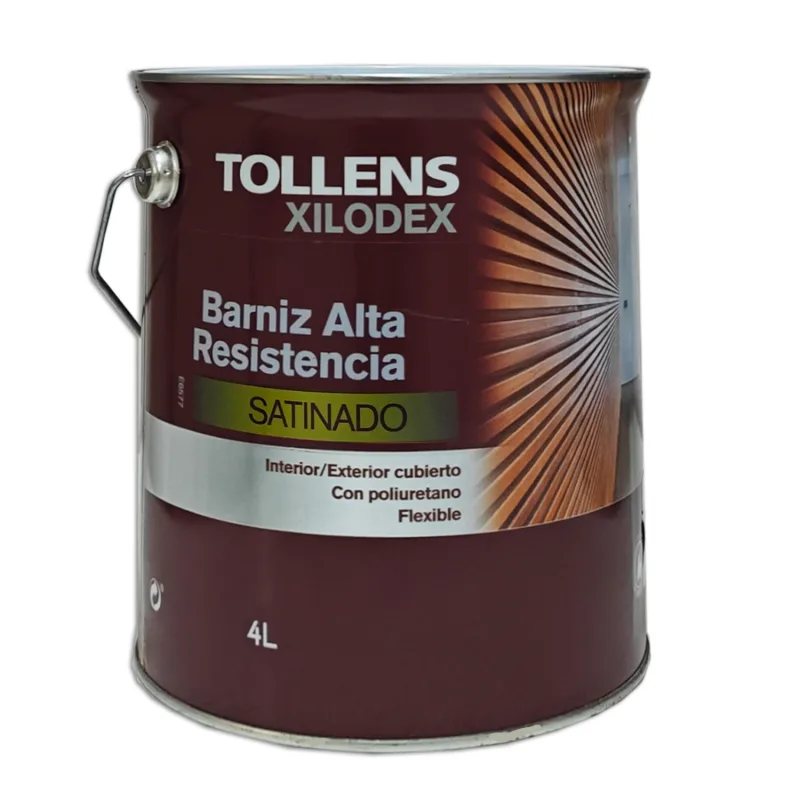 Barniz alta resistencia satinado interior 4 lt (nogal de canadá 505)