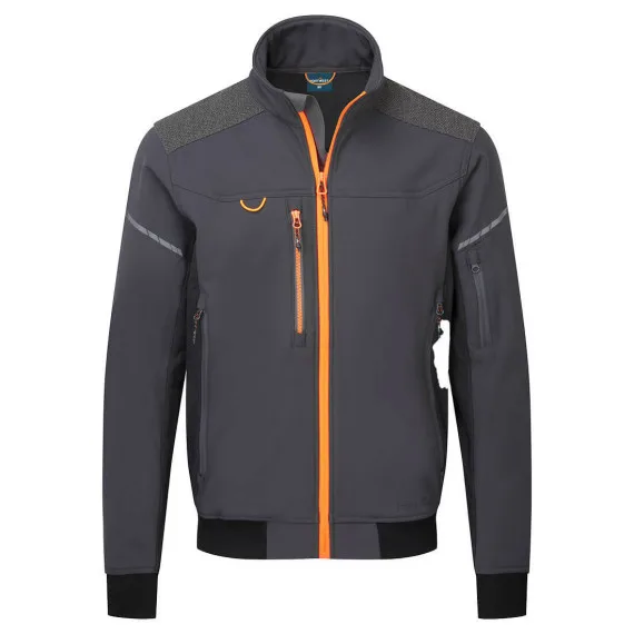 Cazadora softshell en tejido ripstop cortavientos ev4 (3 capas) ev464