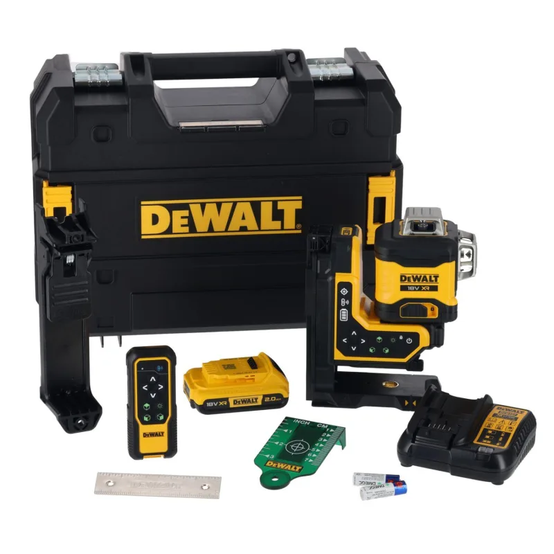 Nivel láser dewalt autoestabilizante para trípode de 3 mm a 10 m