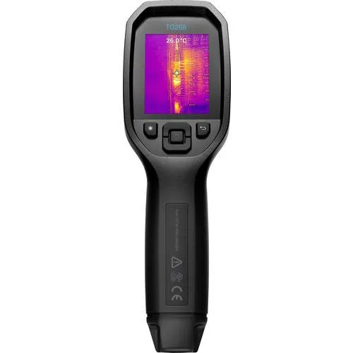 Termómetro infrarrojo flir tg268 -25 a +400 °c negro pantalla lcd integrada 320 x 240 píxeles