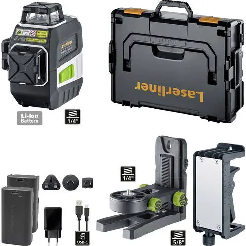 Nivel laser tridim. 031.410l masterplane