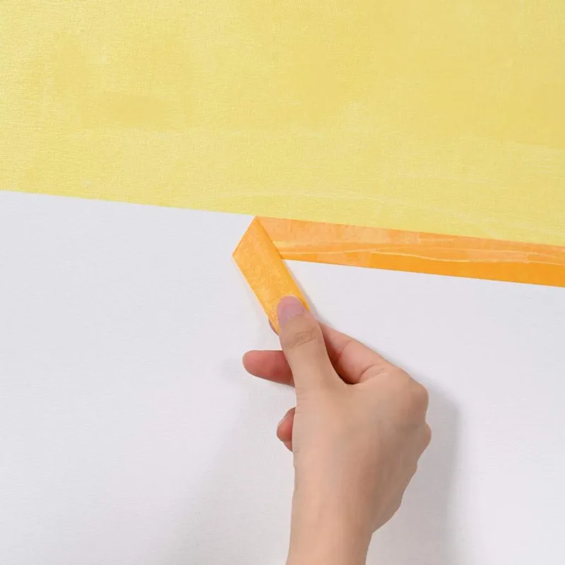 Cintas de enmascarar para pintores 50 pcs amarillo 30mm x 50m