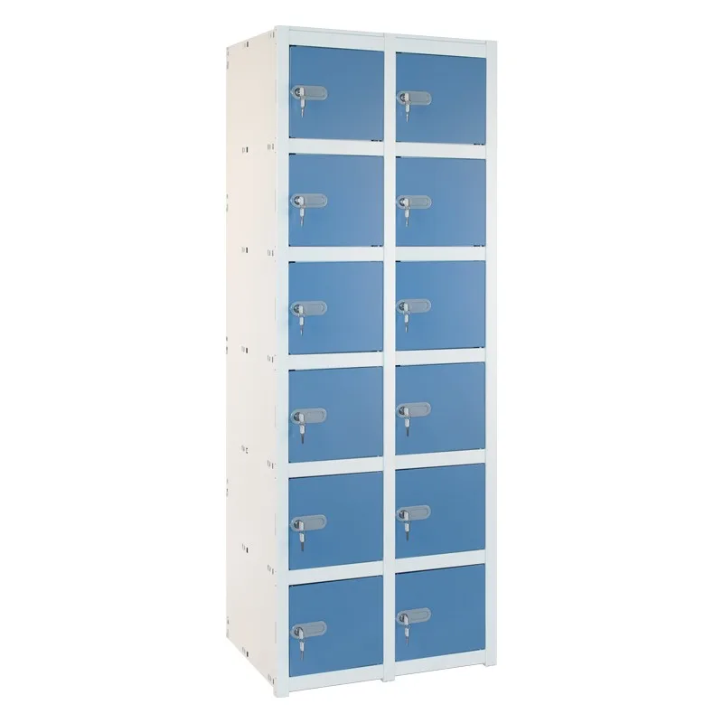 Taquilla metálica 6 puertas 2 módulos med: 1800 x 630 x 520 mm. desmontado