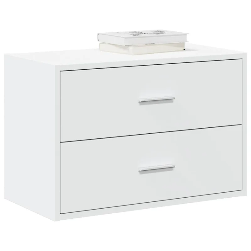 Armario con 2 cajones 60x31x40 cm madera de ingeniería