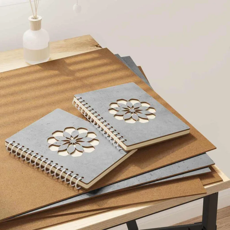 Paneles decorativos 50 pcs gris concreto 40 x 60 x 0.27 cm