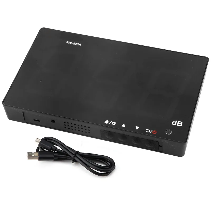 Sonómetro con alarma sonora sw-525a, 5 v cc, 1 a, para aire acondicionado