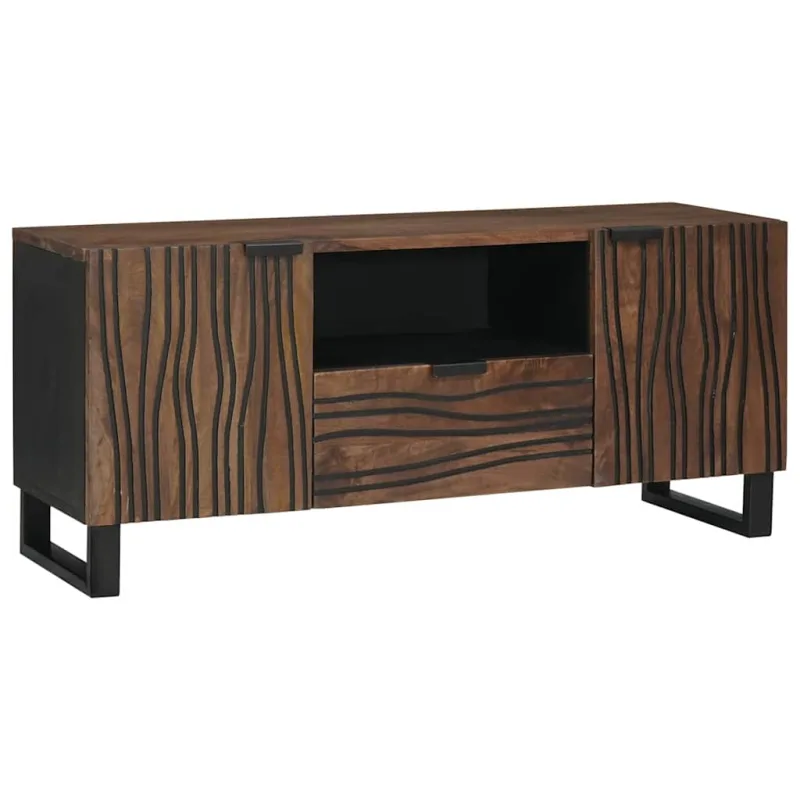 Unidades de tv nogal 105 x 33 x 46 cm madera contrachapada