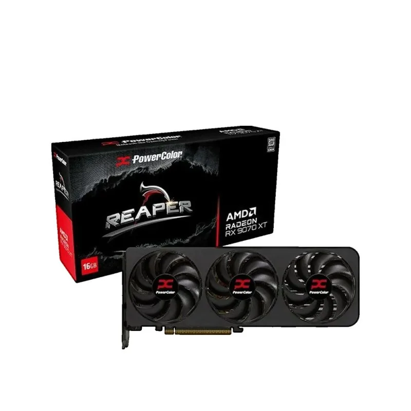Tarjeta gráfica powercolor reaper rx9070xt 16g-a
