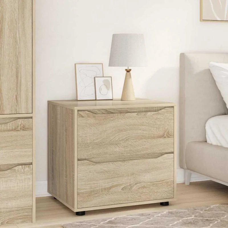 Armario de almacenamiento roble 60 x 48 x 57 cm