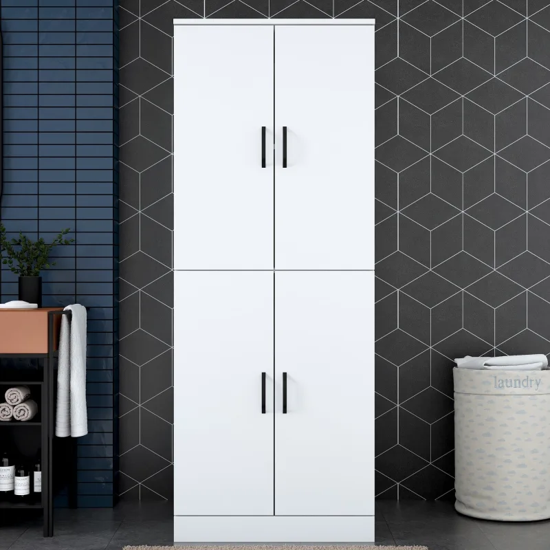 Mueble para lavadora kd109-3198 blanco 70x181 8x72 5 cm