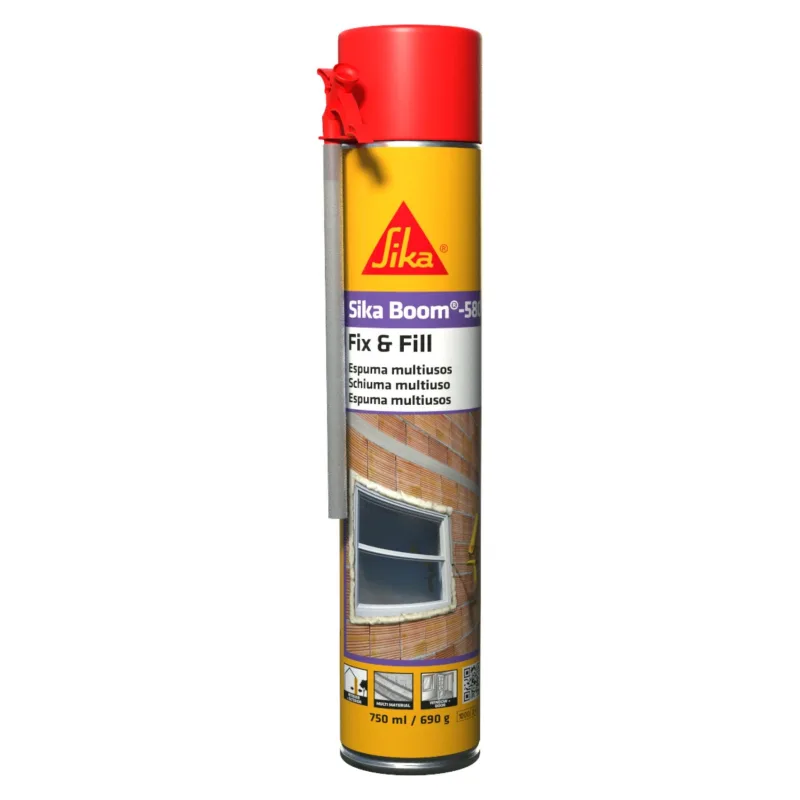 Lote de 6 unidades sika boom 580 sika