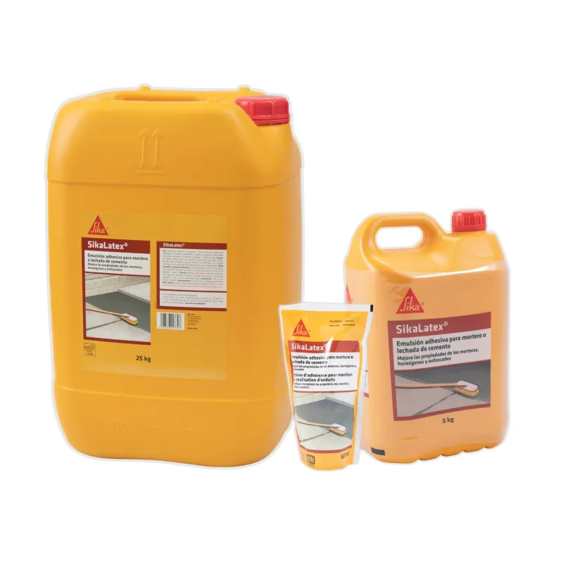 Lote de 12 unidades sikalatex 0,5 l doypack sika