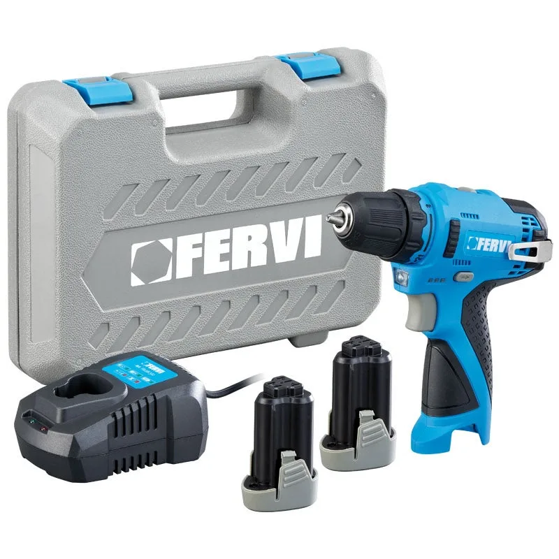 Taladro atornillador 12v afervi fb12cd3as-22b