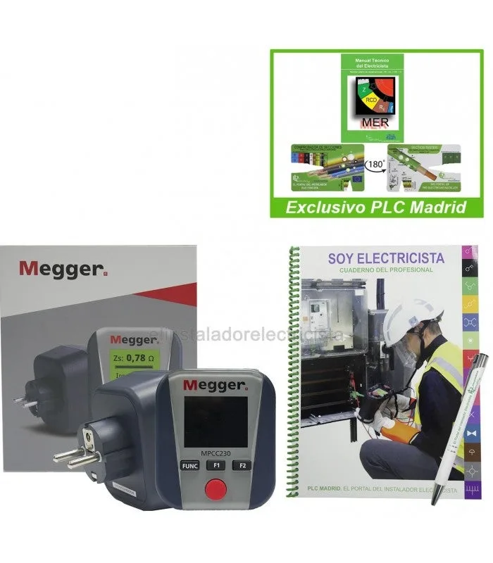 Oferta mini comprobador de circuitos de instalaciones eléctricas mpcc230 de megger