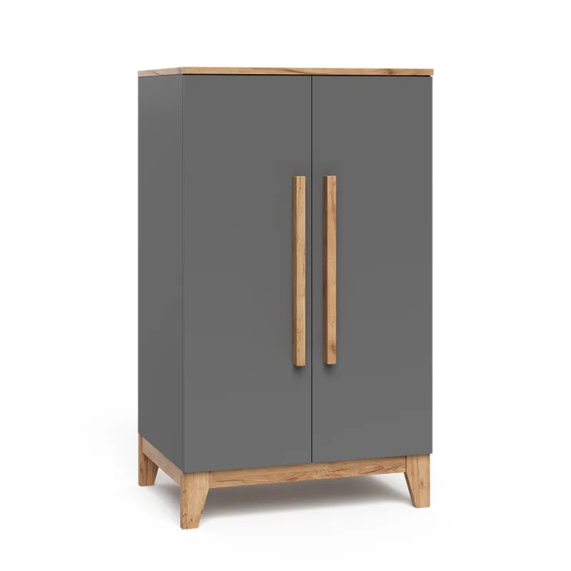 Vitalispa armario infantil malia, gris/artisan, 70 x 120 cm