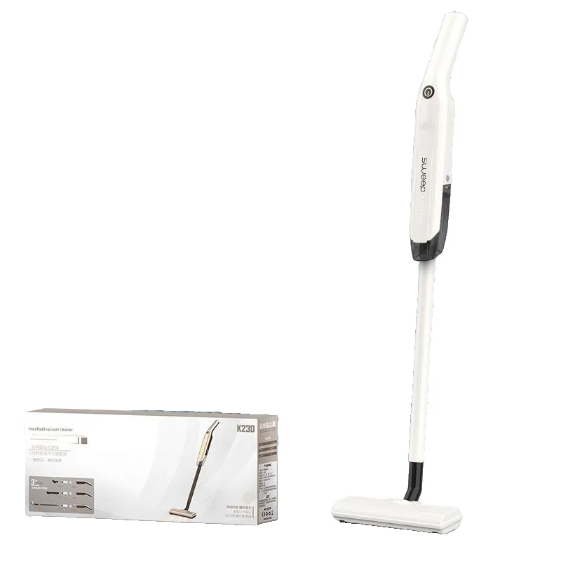 Aspiradora manual inalámbrica, de alta potencia, gran succión, portátil, multifuncional, recoge polvo doméstico (blanca)