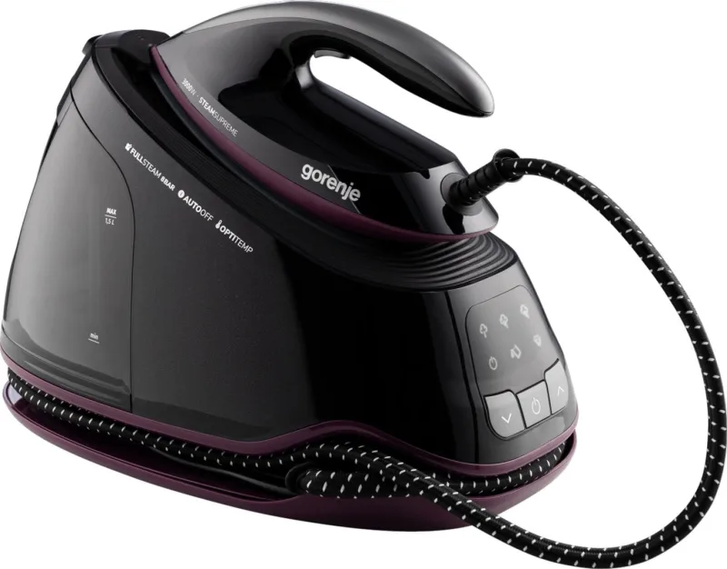 Generador de vapor gorenje sgd3000bkv 1,5 l suela de cerámica negro