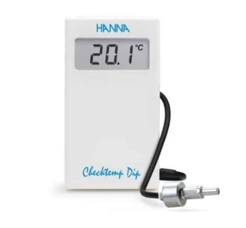 Termómetro digital de agua lcd sumergible dip para piscinas spas lectura precisa instantánea