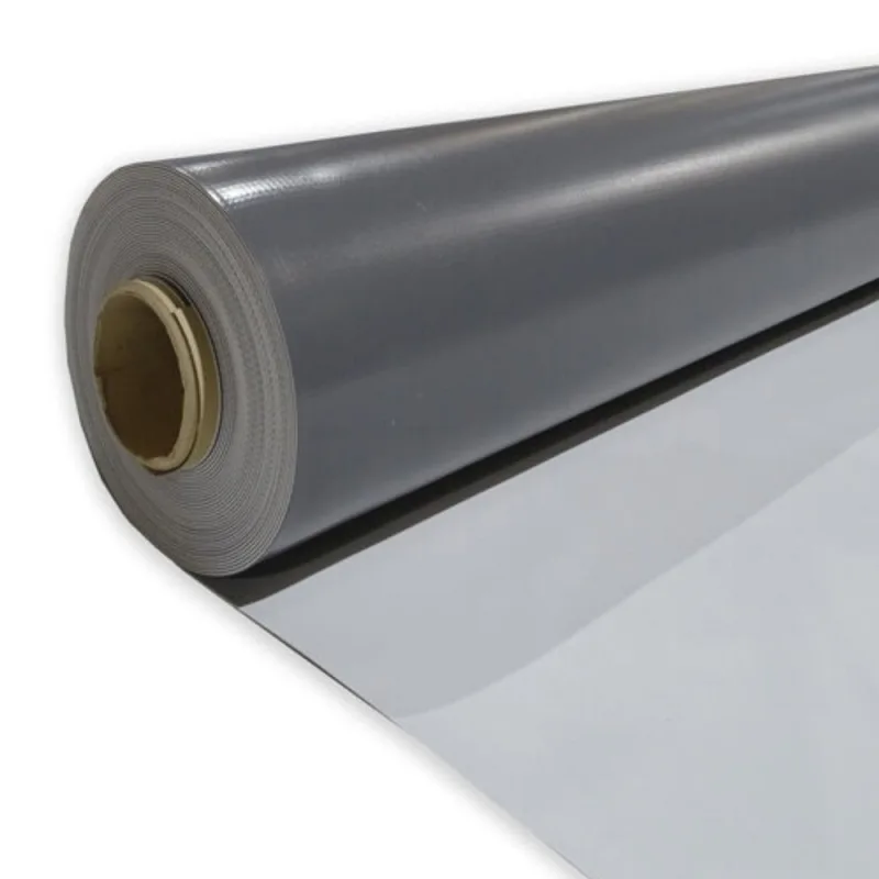 Lámina pvc para impermeabilización cubiertas 1,2mm (10m x 1,63m) - terrazas transitables, cubiertas invertidas... doble armadura de fibra de vidrio