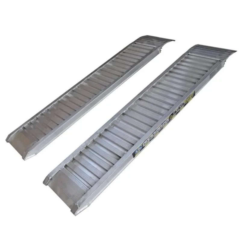 Rampas de aluminio modelo h.50 (carga de 850-2850 kg) sin bordes