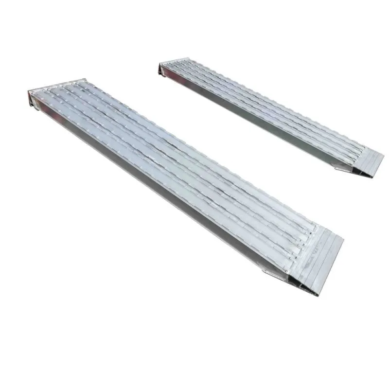 Rampas de aluminio modelo ch h.120/45 (carga de 11000-33000 kg) sin bordes