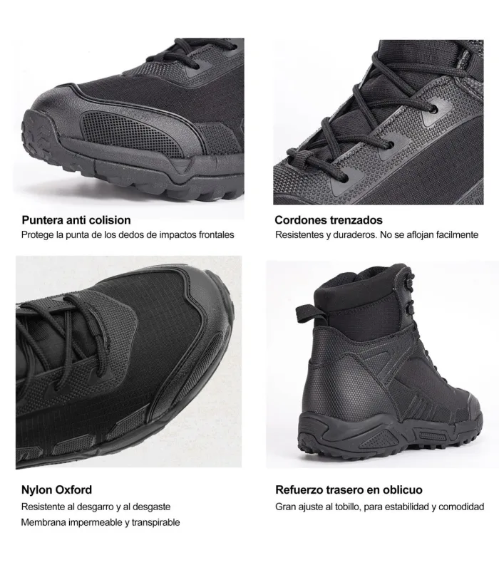 Insignia membrane - bota profesional policial ultra ligera |