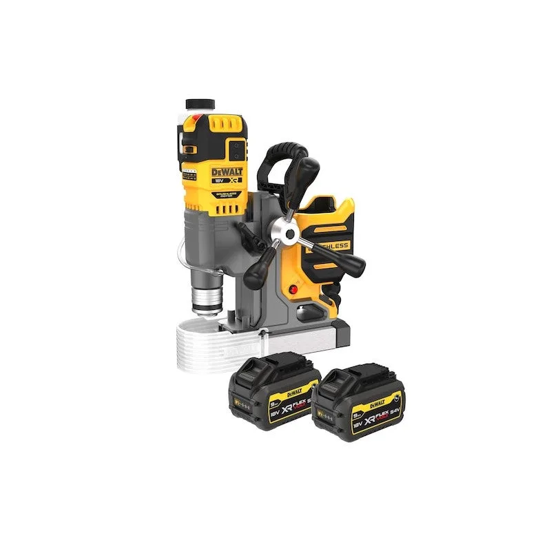 Perceuse magnétique dewalt xr 18v - 2 batteries 9.0 ah renforcées, chargeur - dcd1623x2g-qw