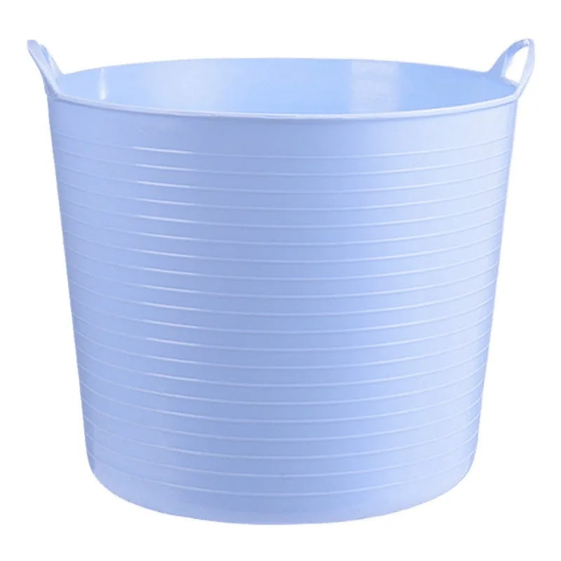 Cubo de 12 litros: duradero, ligero y práctico, adecuado para obras de construcción y proyectos de bricolaje (azul)