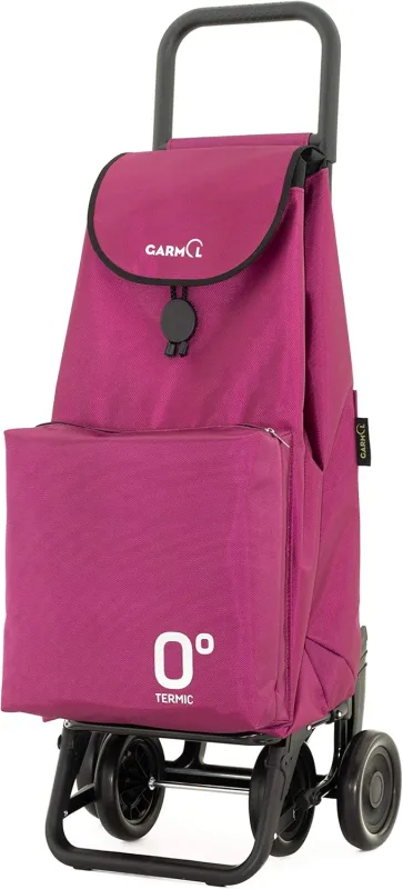 Carro de la compra garmol 218t travel g5 granate 55l-bolsillo termico