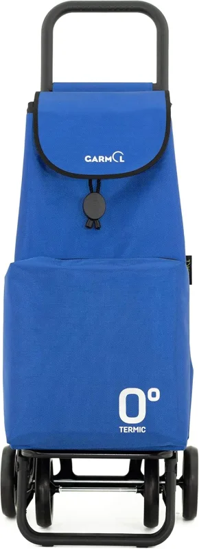Carro de la compra garmol 218t travel g5 azulina 55l-bolsillo termico