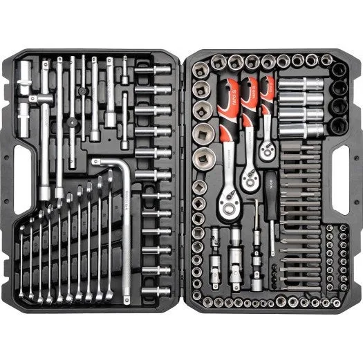 Yato yt-38872 - socket set 1/4, 3/8 y 1/2128pcs