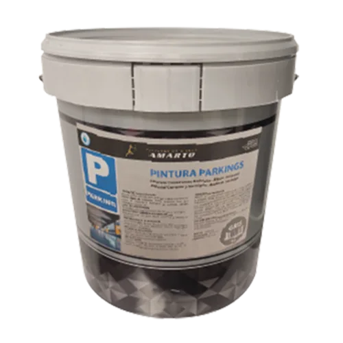 Pintura para parkings cemento interior y exterior base agua satinado gris (aprox. ral 7040) 14 l