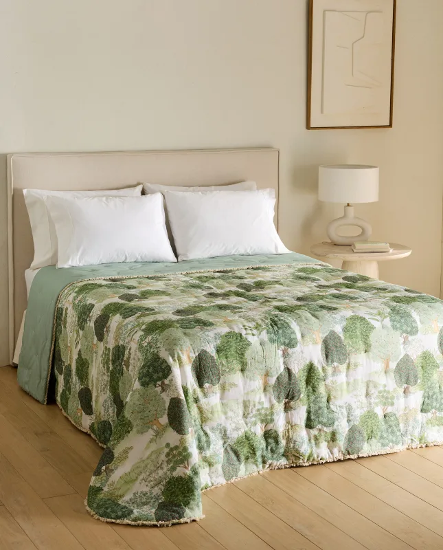 El Corte Inglés - Edredón lino y viscosa Lohdi.