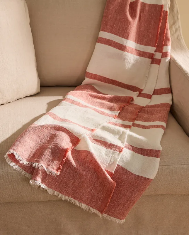 El Corte Inglés - Manta decorativa lino Ziwa.