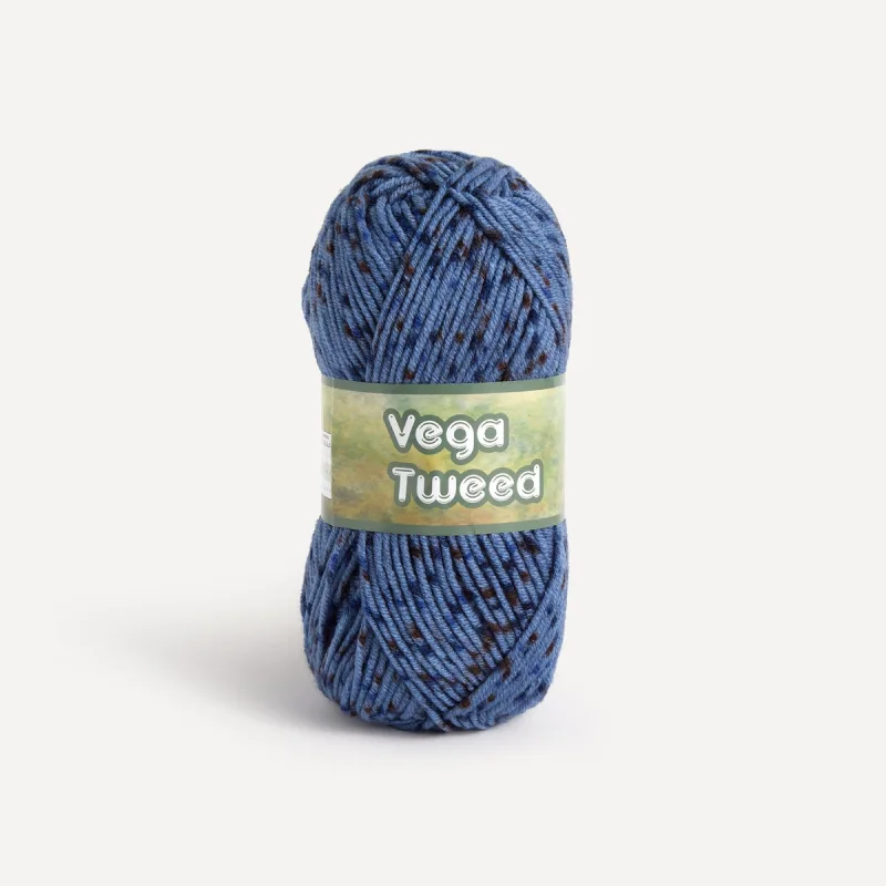 Nako - Ovillo de lana acrílico 100 gr Vega Tweed Nako.