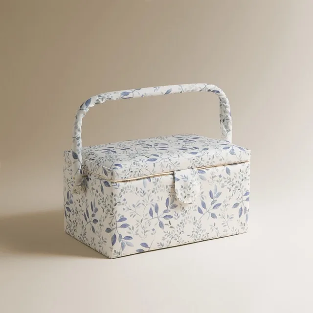 El Corte Inglés - Costurero rectangular con asa Hojas El Corte Inglés.