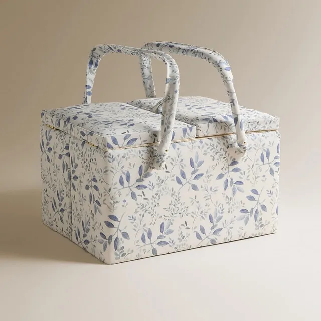 El Corte Inglés - Costurero rectangular con asa Hojas El Corte Inglés.