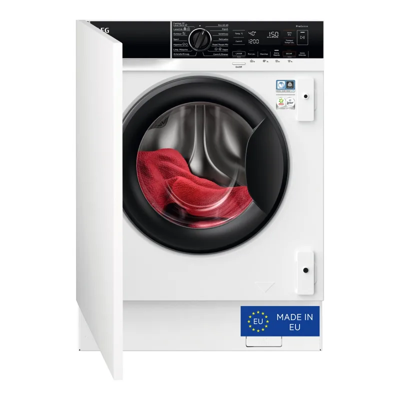 AEG - Lavadora secadora integrable AEG 8 kg Condensación, ProSteam® - LWN7E8636F.