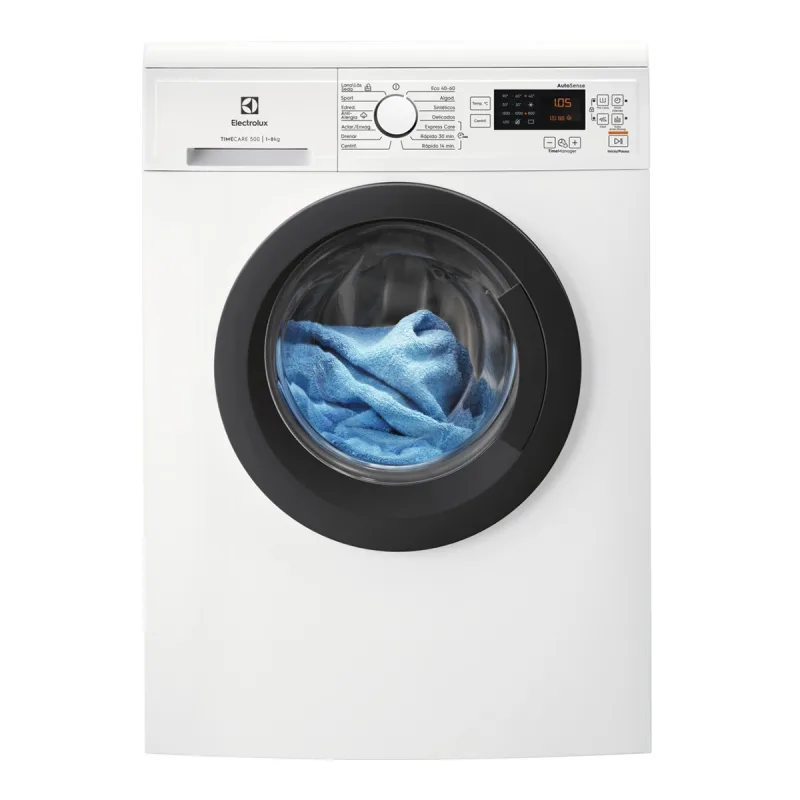 Electrolux - Lavadora Electrolux 8 kg /1200 rpm, AutoSense, Motor Inverter - EA2F6821CF.