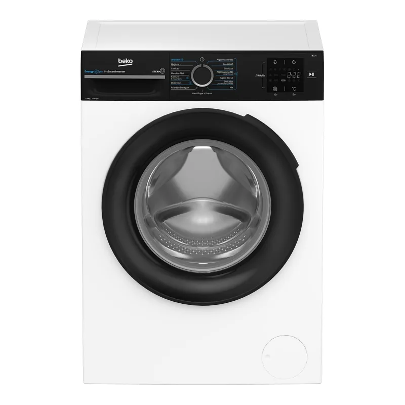 Beko - Lavadora Beko Energy Spin 9 kg /1.400 rpm, Motor ProSmart Inverter - BM3WFSU39413.